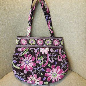 Vera Bradley Purple Punch Morgan Bag